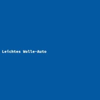 Leichtes Wolle-Auto