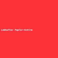 Lebhafter Papier-Schirm
