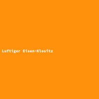 Luftiger Eisen-Klositz