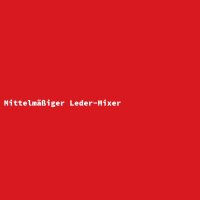 Mittelm&auml;&szlig;iger Leder-Mixer